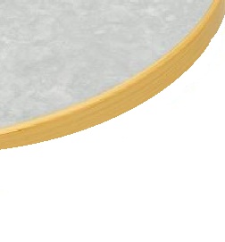 Flüstertischplatte einfach, Stärke 22 mm